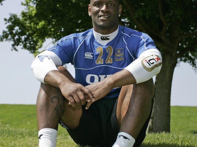 The Frenchman had a loan on the south coast in 2000, but after a spell at Spurs he then spent three-and-a-half years at Fratton Park between 2006 and 2009, playing 72 times. The 42-year-old joined Spanish side Hercules in 2010 but after four years there he retired in 2014. (Photo credit should read IAN KINGTON/AFP via Getty Images)