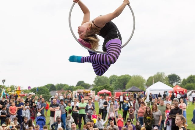 Firth Park Funday crowds last year were thrilled by the first-ever performance of High Hopes by Greentop Community Circus Centre's new troupe of youth performers