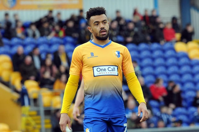 Nicky Ajose joined Chesterfield for a brief loan spell from Peterborough in 2012. He scored one goal, against Bury, in his 12 games. After spells with Swindon, Crewe and Charlton, Ajose joined Mansfield on loan in 2019 until the end of that season.