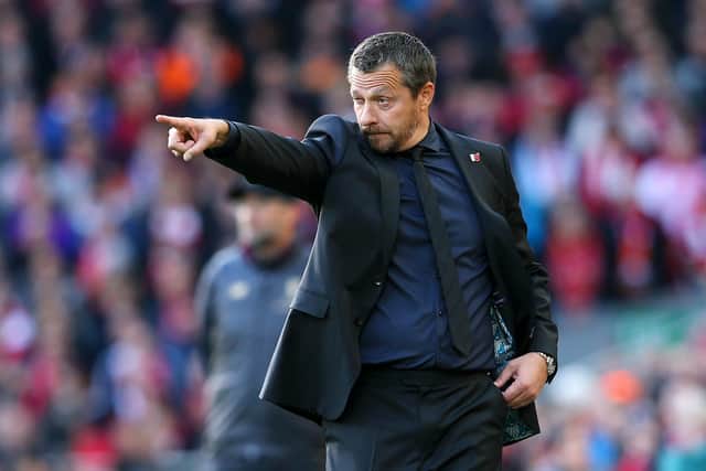 Slavisa Jokanovic, the Sheffield United manager: Alex Livesey/Getty Images