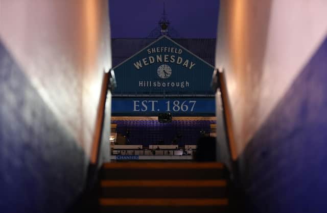 General view inside the stadium prior to the Sky Bet Championship match between Sheffield Wednesday and Derby County at Hillsborough Stadium.