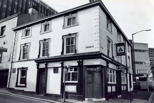 The Mosleys Arms, Paradise Street, Sheffield, November 1981