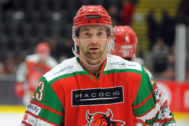 Evan Mosey, pic courtesy Cardiff Devils.