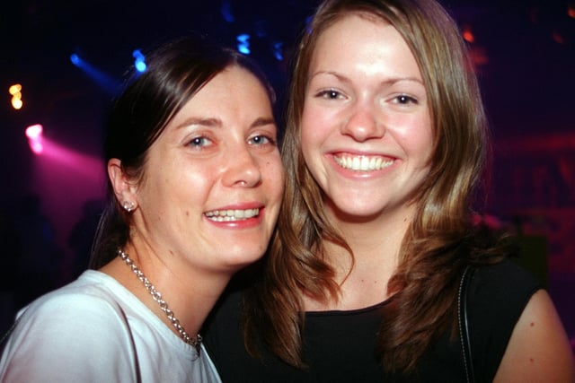 From left - Helen and Jenny at The Leadmill