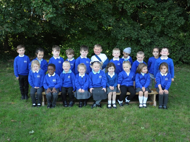 Year R Starters 2021 Grange Infant School Franklin Road Gosport - Woodpeckers Class. Picture: Alice Mills