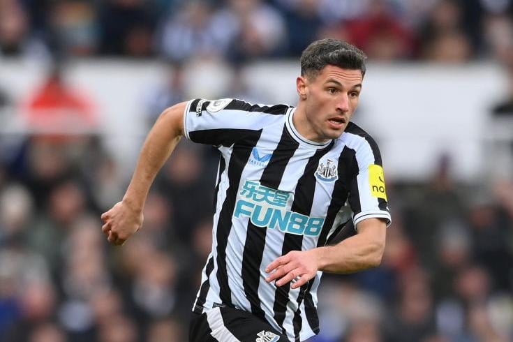 Newcastle are yet to clean a game which Schar has started this campaign. We say it time and time again, but the Swiss defender really is an unsung hero. 