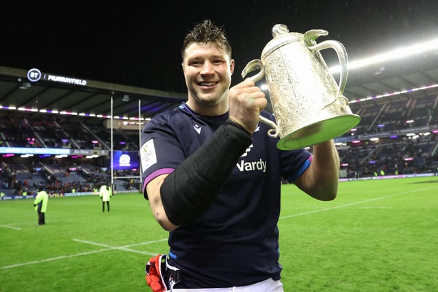 Flawless in the lineout on Scotland’s throw and put in a power of work as he played the full 80. - 7