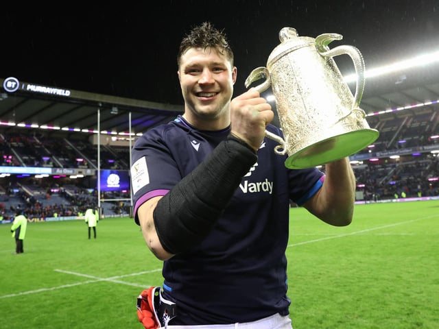 Flawless in the lineout on Scotland’s throw and put in a power of work as he played the full 80. - 7