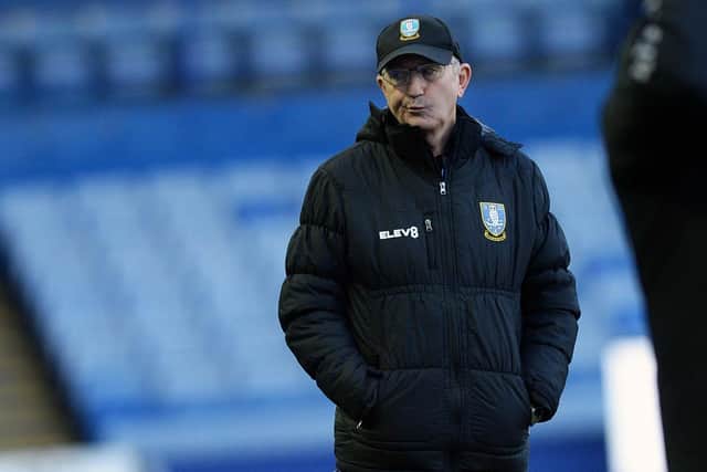 Sheffield Wednesday manager Tony Pulis. Photo: Steve Ellis