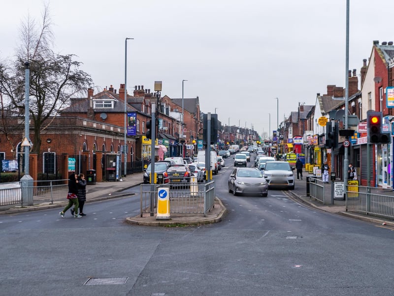 Harehills South saw prices rise by 22.9% in a year, with average properties selling for £110,000 in 2022.