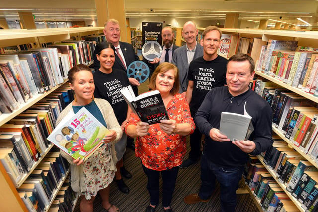 Sunderland's Literature and Creative Writing Festival launch in 2016. Were you in the picture?