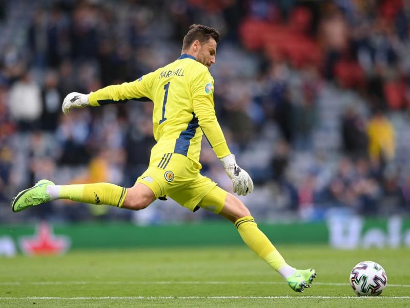 The Scotland goalkeeper was solid at Wembley after being caught out by the Czech Republic. No reason to suspect he won't retain his place once more - and will surely keep his bearings on the Hampden pitch this time around.