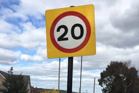 20mph zones are being introduced.