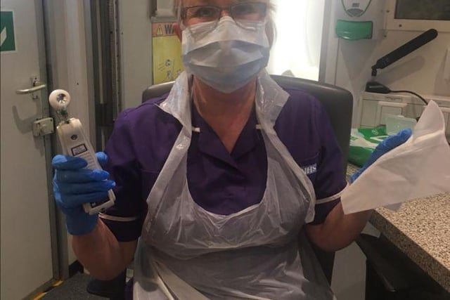 Michelle Sheriff, radiographer in Sheffield. "She also suffers from asthma and still goes to work - always putting others first," says step-daughter Danielle Fenton.