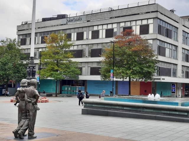 There are calls for the former Cole Brothers building, last occupied by John Lewis, to be listed to preserve it for further use in Sheffield city centre