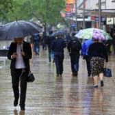 Yellow warning for rain is in place for Sheffield