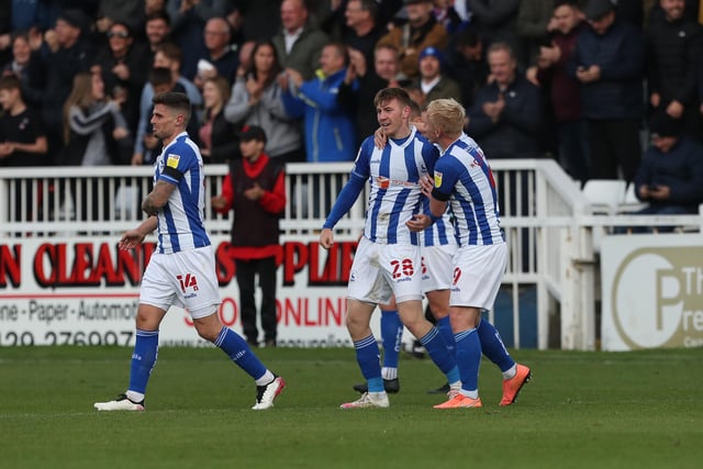 Daly grabbed his first league goal for Pools in the win over Harrogate and as such is tipped to keep his place in Challinor's side ahead of Mark Shelton.The 20-year-old on-loan from Huddersfield has made 14 appearances in all competitions this season. (Credit: Mark Fletcher | MI News)