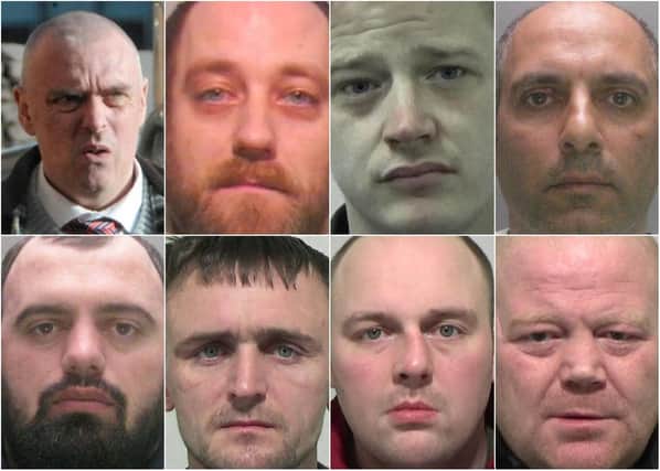 Just some of the criminals who have been locked up already in 2021 by the courts for offences in our area.