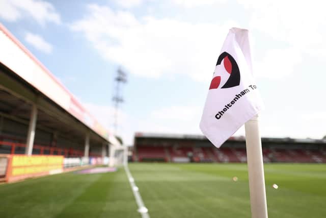 Sheffield Wednesday travel to Cheltenham Town next Tuesday. (Photo by Ryan Pierse/Getty Images):Cheltenham Town GV. Picture: Ryan Pierse/Getty Images.