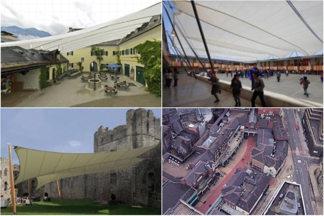 Orchard Square wants to install a canopy to provide weather protection so markets and events can be held at any time of the year. It would be suspended on wires and ‘demountable’ to stop it creating ‘more shade than is desirable’, an application to Sheffield City Council states.