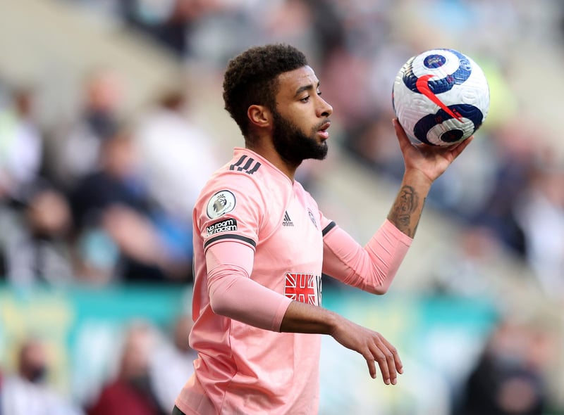 The two full-backs are the team's "least" valuable players (Bogle and Robinson). The former Derby County defender joined Sheffield United last summer in a £15 million double deal with Max Lowe. The 21-year-old is yet to find a regular spot in the Blades' starting XI and is yet to start a game this season - making two appearances from the bench.