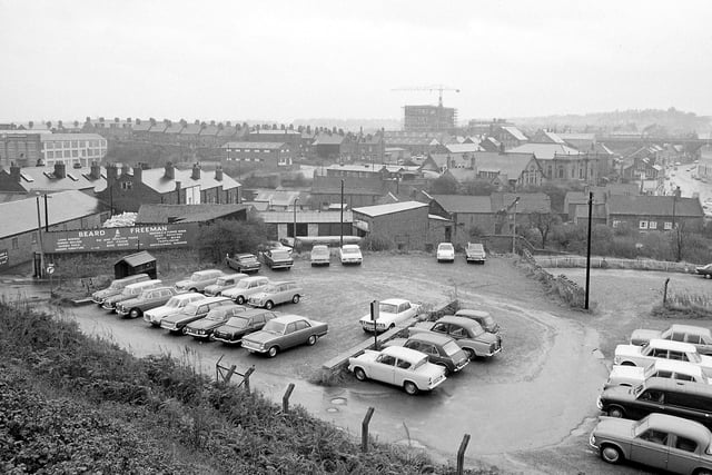 A view of the town from Toothill Lane car park