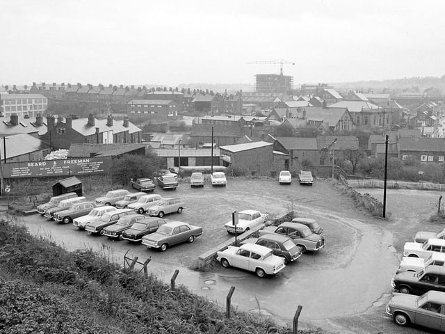 A view of the town from Toothill Lane car park