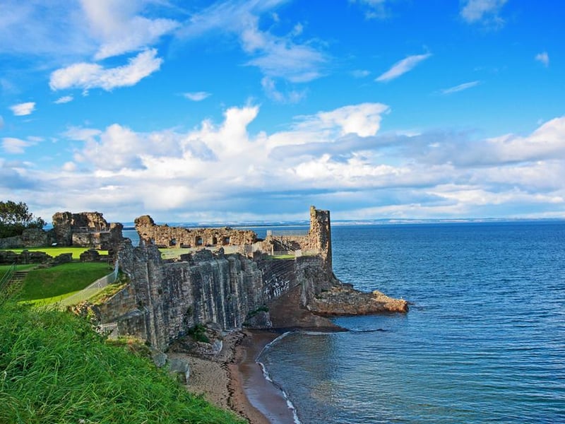 Situated in the coastal Royal Burgh of St Andrews in Fife, this castle was a former bishop’s palace, a fortress and a state prison during its 450-year history. It will be open again from late April.
