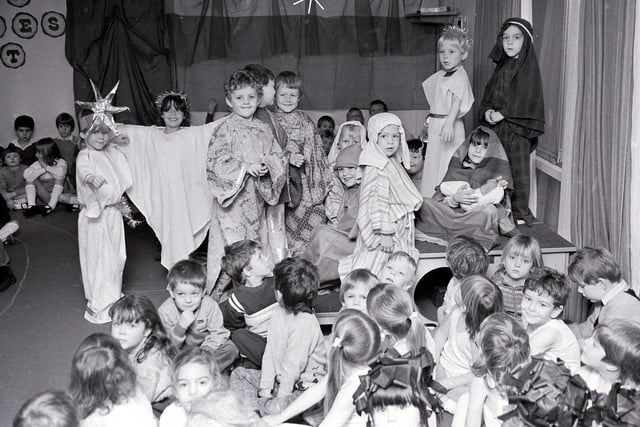 Northfield School's nativity from 1996 - can you recognise any of the performers?