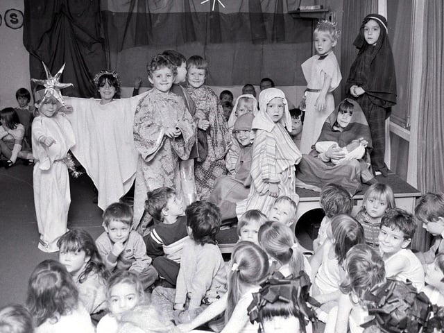 Northfield School's nativity from 1996 - can you recognise any of the performers?