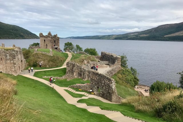 A  visit to Urquhart Castle and Loch Ness with friends last week as the sun shone and the temperature was warm despite the ominous looking September skies