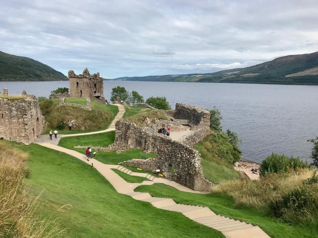 A visit to Urquhart Castle and Loch Ness with friends last week as the sun shone and the temperature was warm despite the ominous looking September skies