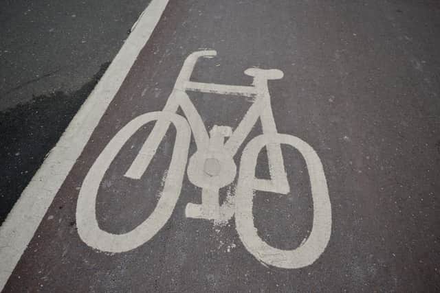 Drivers caught parking in cycle lanes outside London face a fine of up to £70.