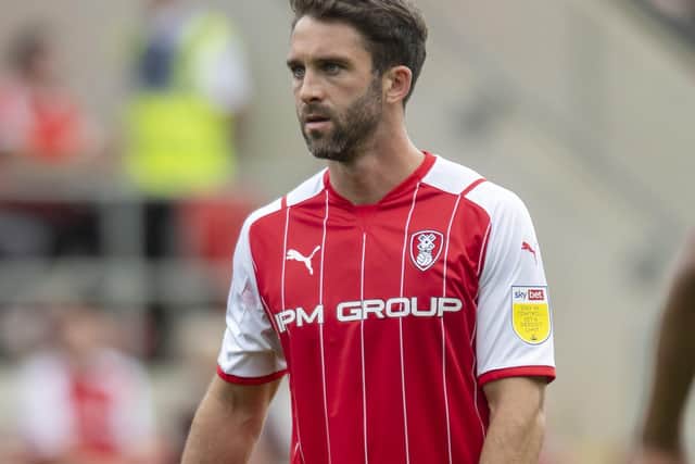 Rotherham are waiting to discover the extent of Will Grigg’s hamstring injury. Photo: Tony Johnson