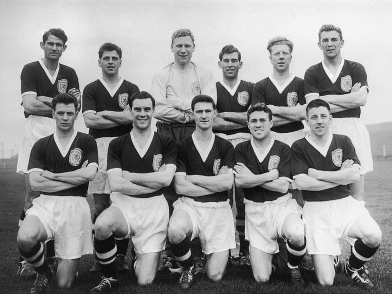 Tommy Younger, Eddie Turnbull, Stewart Imlach and Eric Caldow were among the squad who headed to Sweden in 1958 - but they finished bottom of a section including Paraguay and Yugoslavia. A win in the last game would have taken them through - instead France topped the group with a 2-1 win.