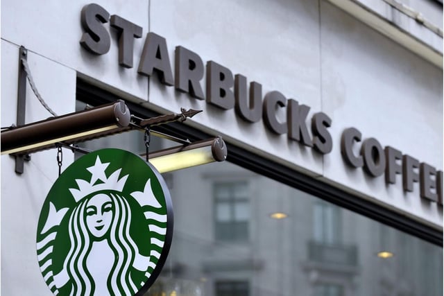 Starbucks' branch at Center Parcs Sherwood Forest was rated five after assessment on January 18.