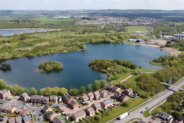 Manvers Lake is a great place to visit on a hot day - you can go for a quick dip or take part in one of its organised swimming events if you'd like. Be careful, however - it's not suitable for inexperienced swimmers.