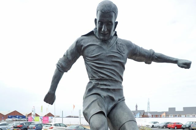 Born in 1921, Mortensen became a wireless operator in the Second World War and was the only survivor of an RAF plane crash. He became a Blackpool football legend, where the above statue stands, and scored 23 goals and 25 England games. He died in 1991.