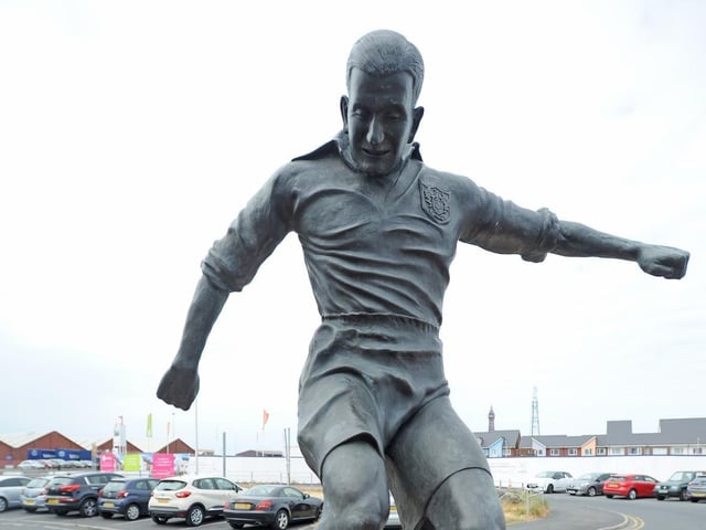 Born in 1921, Mortensen became a wireless operator in the Second World War and was the only survivor of an RAF plane crash. He became a Blackpool football legend, where the above statue stands, and scored 23 goals and 25 England games. He died in 1991.