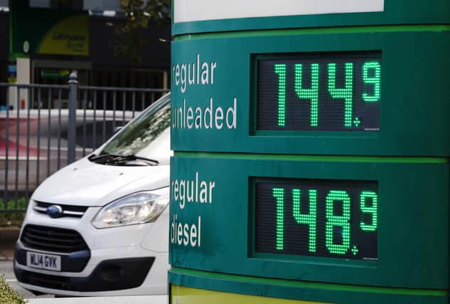 Petrol prices have risen again in the UK.