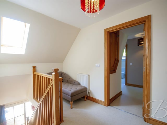 The first-floor landing.