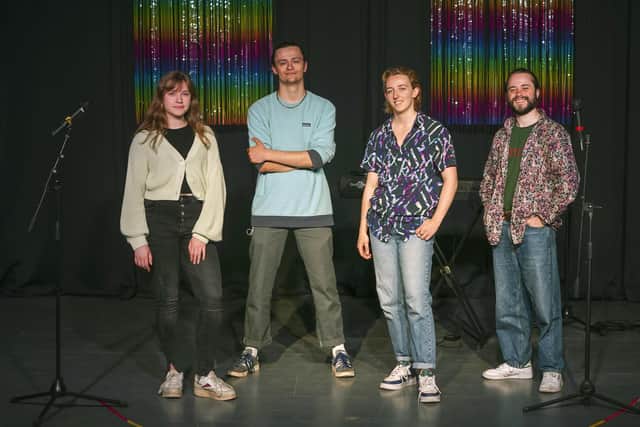 Feature pics of Only Lucky Dogs theatre company at Portland Works. Picture Scott Merrylees