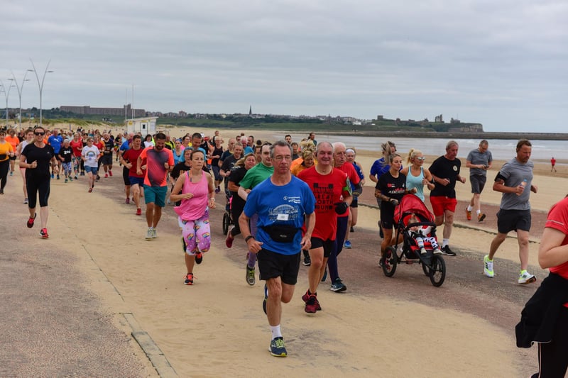 South Shields parkrun organisers said 247 runners took part in the first South Shields parkrun since the event was halted because of the coronavirus pandemic.