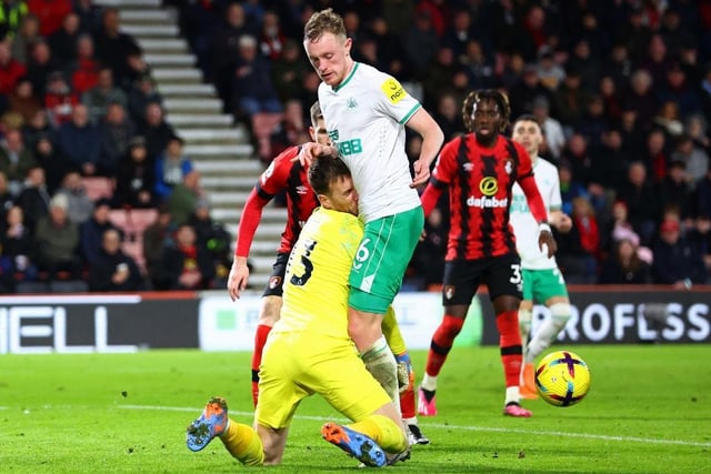 One thing you can’t fault about Longstaff is his work rate. Howe always trusts the Geordie to do a job, no matter what his role in midfield is. 
