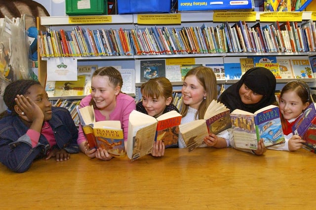 A flashback to 2005 where these fans were reading Harry Potter books at the Central Library in South Shields. Can you spot someone you know?