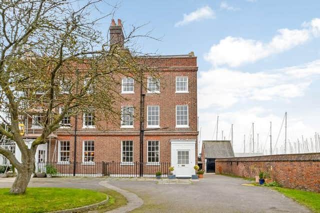 This eight bedroom Georgian townhouse in Gosport is up for sale for £770,000. It is listed by Fine and Country - call 023 9229 0571.