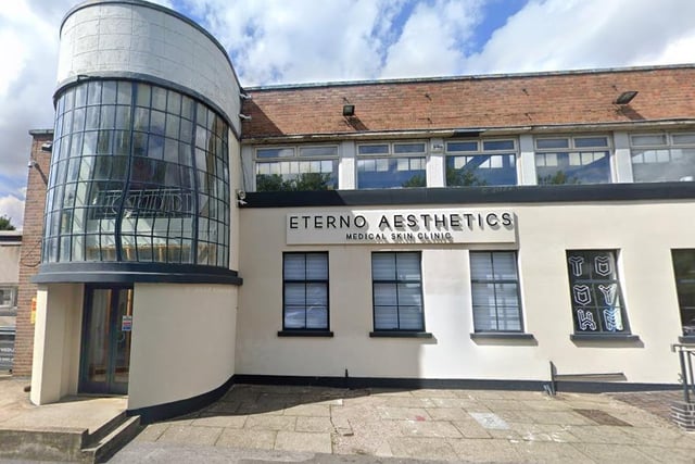 Eterno Aesthetics, at The Old Dairy, Broadfield Rd, Sheffield S8 0XQ, has an average Google reviews rating of 5.0, based on 76 reviews.