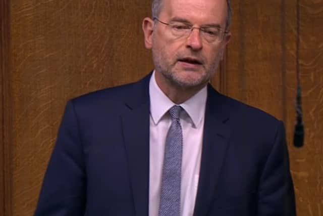File photo dated 15/07/2020 of Labour MP Paul Blomfield speaking during Prime Minister's Questions in the House of Commons, London. Blomfield has made an emotional appeal for a change in the law on assisted dying as he described the death of his elderly father. Issue date: Sunday November 6, 2022. PA Photo. The 69-year-old, who represents Sheffield Central, told Sky's Sophy Ridge On Sunday programme how he received a phone call more than eight years ago informing him that his father, Harry, had taken his own life. His 87-year-old father had been diagnosed with inoperable lung cancer.
Mr Blomfield said the current law which bans assisted dying made life "miserable" both for those who are suffering terminal illness but also their loved ones. Picture: House of Commons/PA Wire