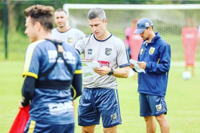 Former Sheffield United midfielder Nick Montgomery is now in charge of Central Coast Mariners
