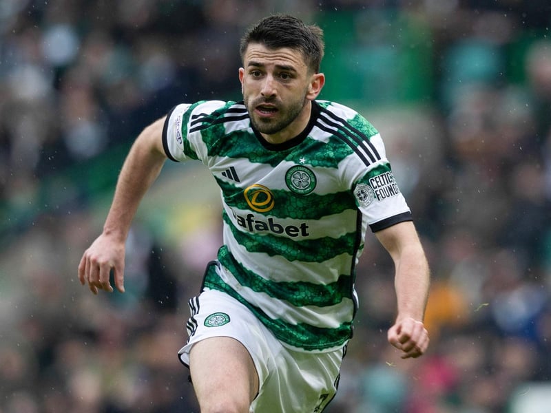 Celtic's Scottish left-back narrowly edges out Dundee's young loan star Owen Beck with an average rating of 7.59 to Beck's 7.49.